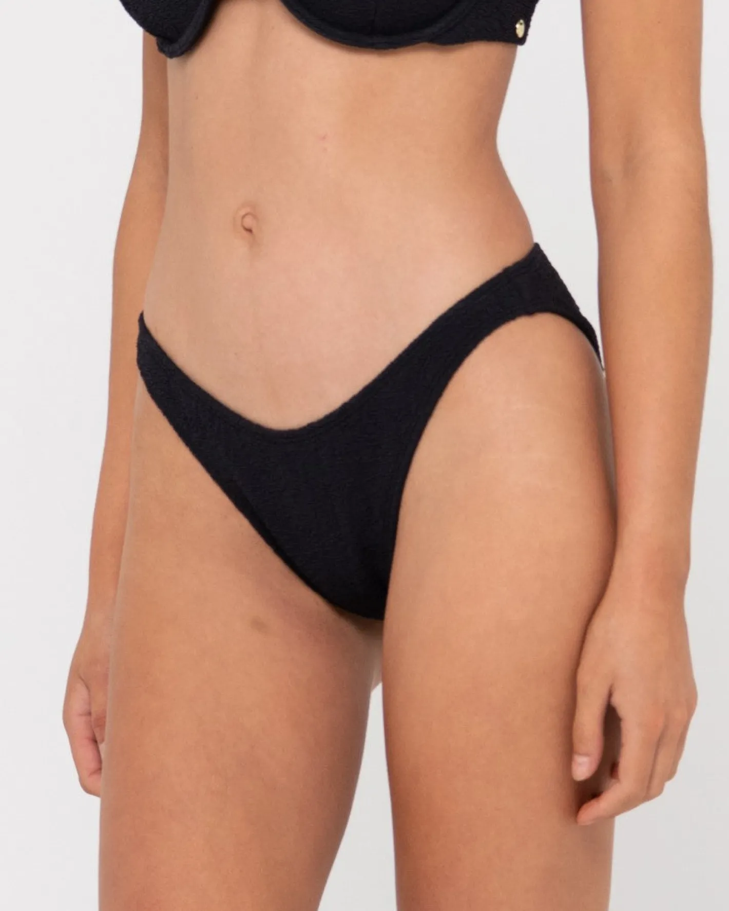 Store Sandalwood Textured Classic Bikini Pant Bottom Womens Bikinis