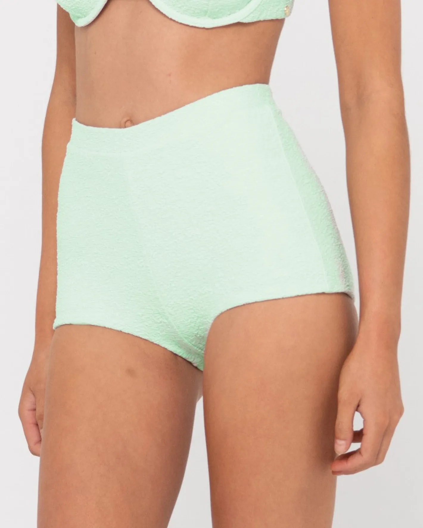 New Sandalwood Textured High Waisted Surf Short Womens Boardshorts