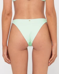 Online Sandalwood Textured Midi Bikini Bottom Womens Bikini Bottoms