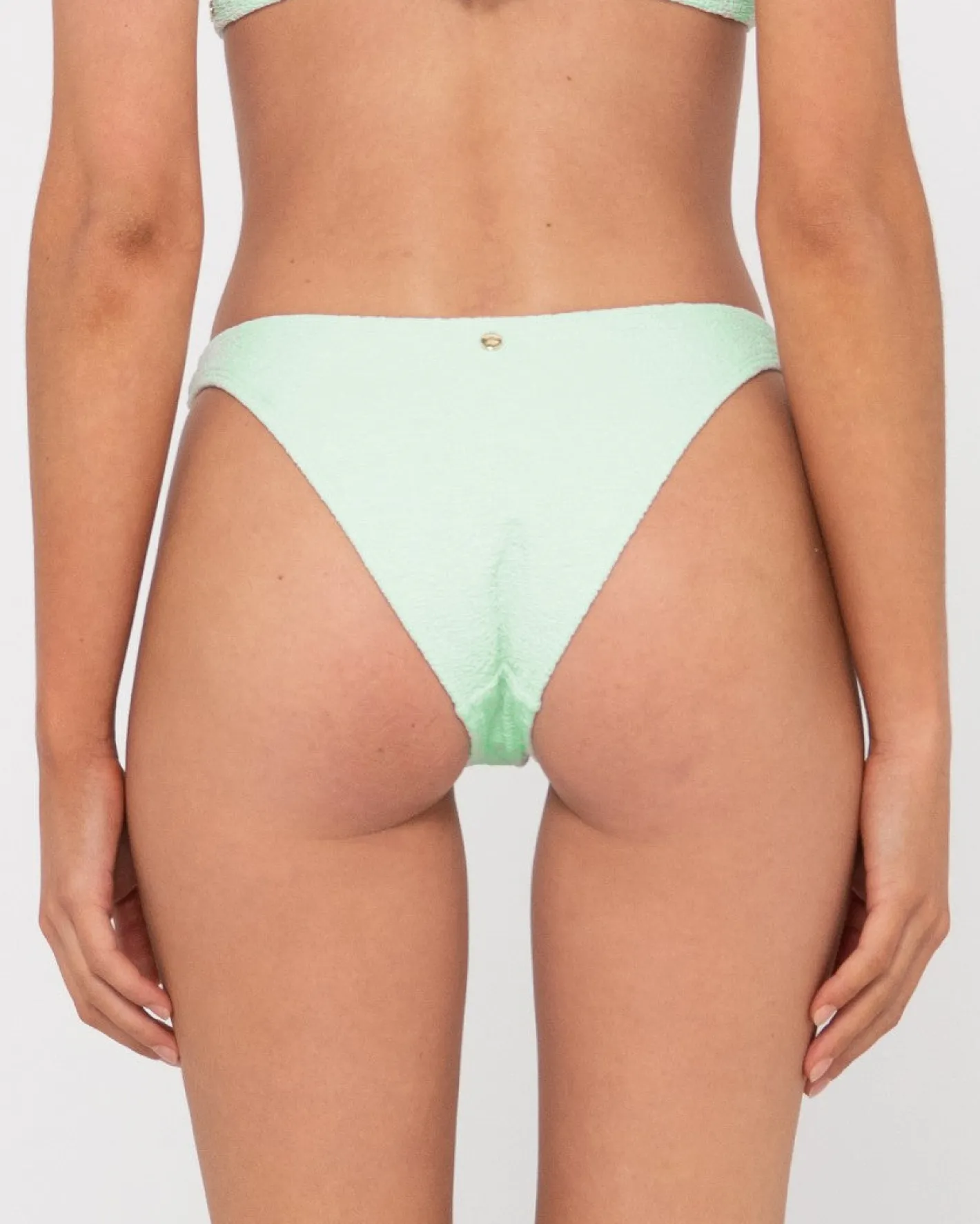 Online Sandalwood Textured Midi Bikini Bottom Womens Bikini Bottoms