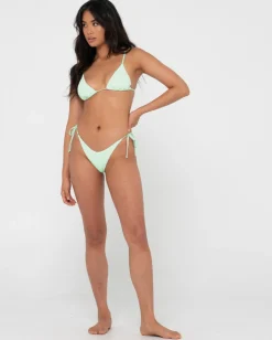 Shop Sandalwood Textured Midi Side Ties Bikini Bottom Womens Bikinis