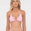 Outlet Sandalwood Textured Multiway Bikini Top Womens Bikinis