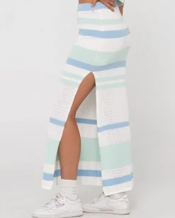 Store Sandbar High Waisted Knitted Maxi Skirt Womens Skirts