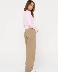 Outlet Scarlett Ribbed Long Sleeve Top Womens Fashion Tops