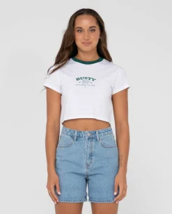 Flash Sale Second Chance Short Sleeve Graphic Baby Tee Womens Tees & Tanks