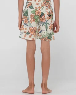 New Selling The Dream Printed Boardshort Boys Kids Bottoms