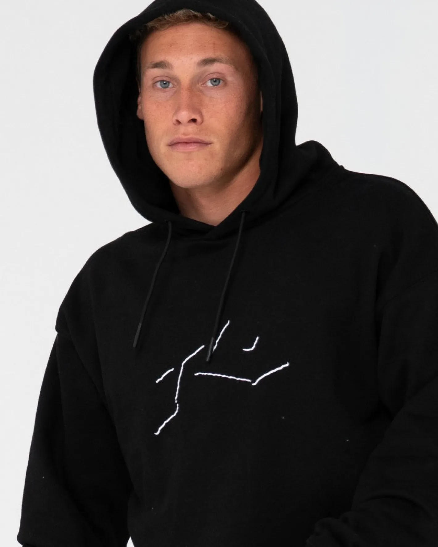 Cheap Shadow R Relaxed Fleece Hoodie Mens Hoodies & Fleece