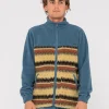 Shop Shag Paneled Full Zip Fleece Mens Hoodies & Fleece