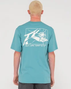Best Sale Shattered Dreams Short Sleeve Graphic Tee Mens Tees