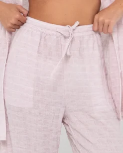 Best Siena High Waisted Relaxed Fit Beach Pant Womens Pants