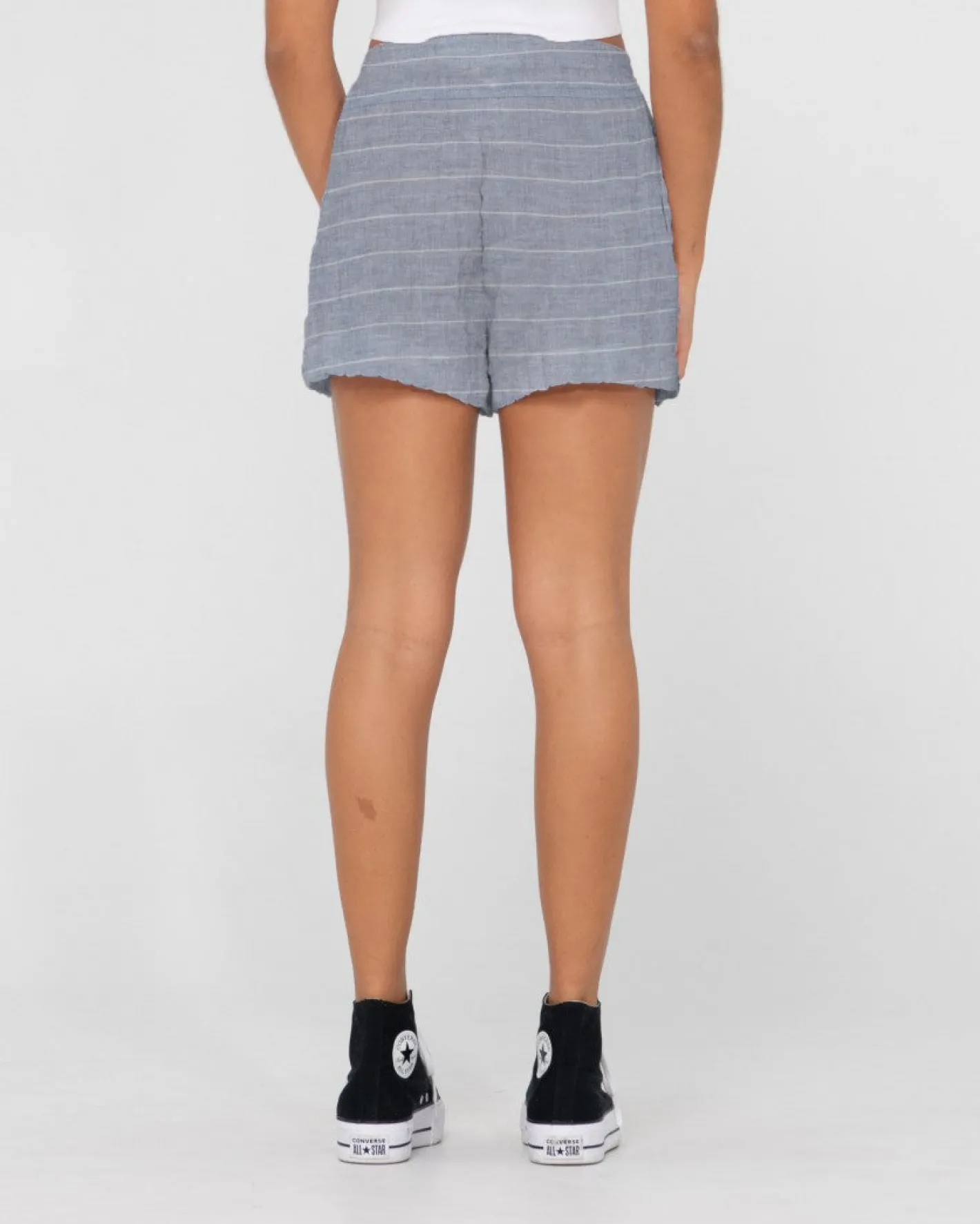 Discount Siena Striped Relaxed Fit Short Womens Overswim