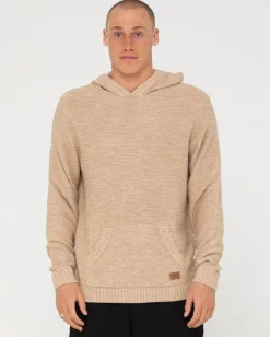 Outlet Skyliner Hooded Knit Mens Knitwear