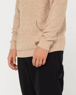 Outlet Skyliner Hooded Knit Mens Knitwear