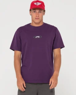 Cheap Slowmo Short Sleeve Heritage Print Tee Mens Tees