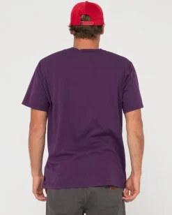 Cheap Slowmo Short Sleeve Heritage Print Tee Mens Tees