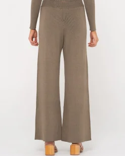 Outlet Solace Wide Leg Knit Lounge Pant Womens Pants