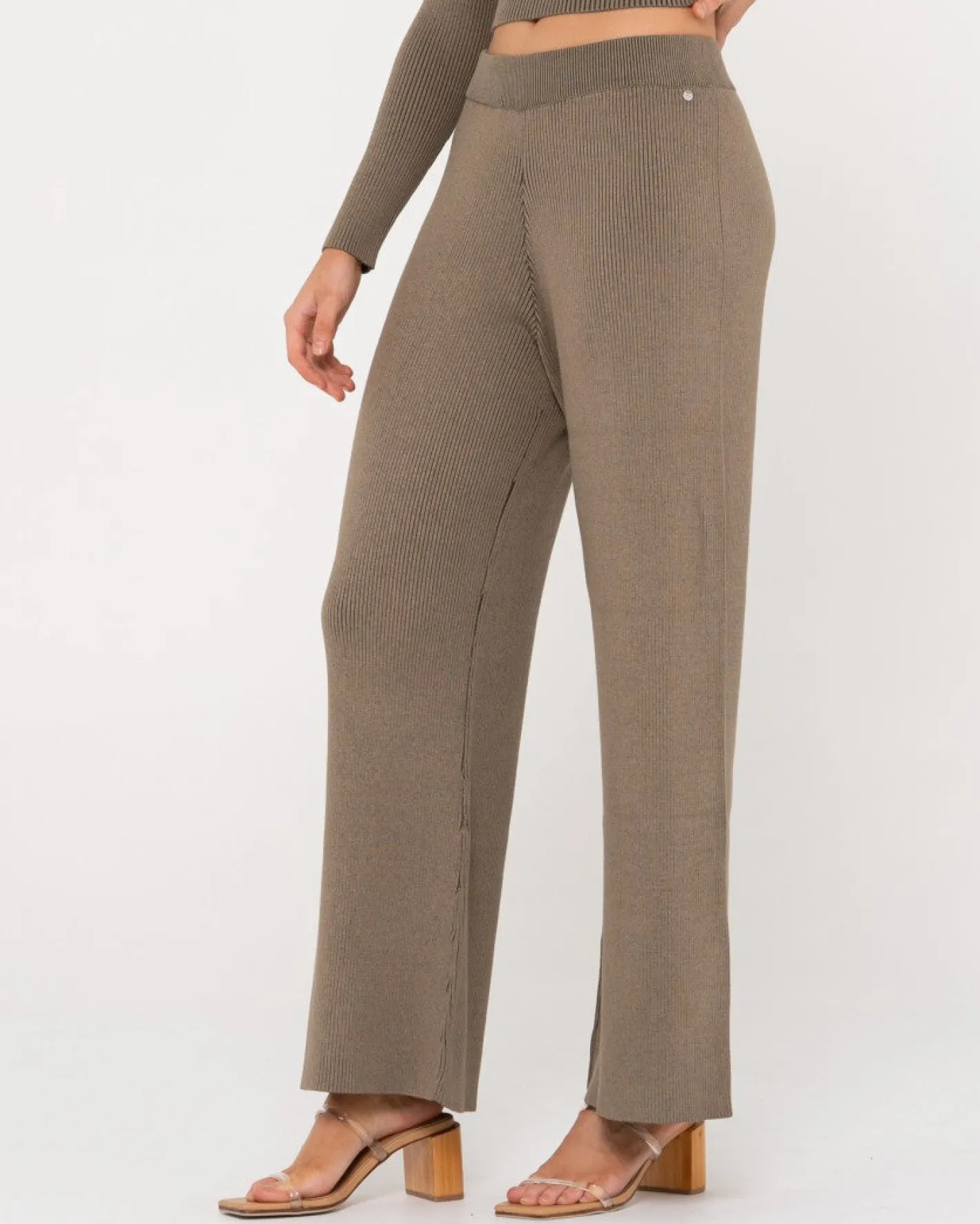Outlet Solace Wide Leg Knit Lounge Pant Womens Pants