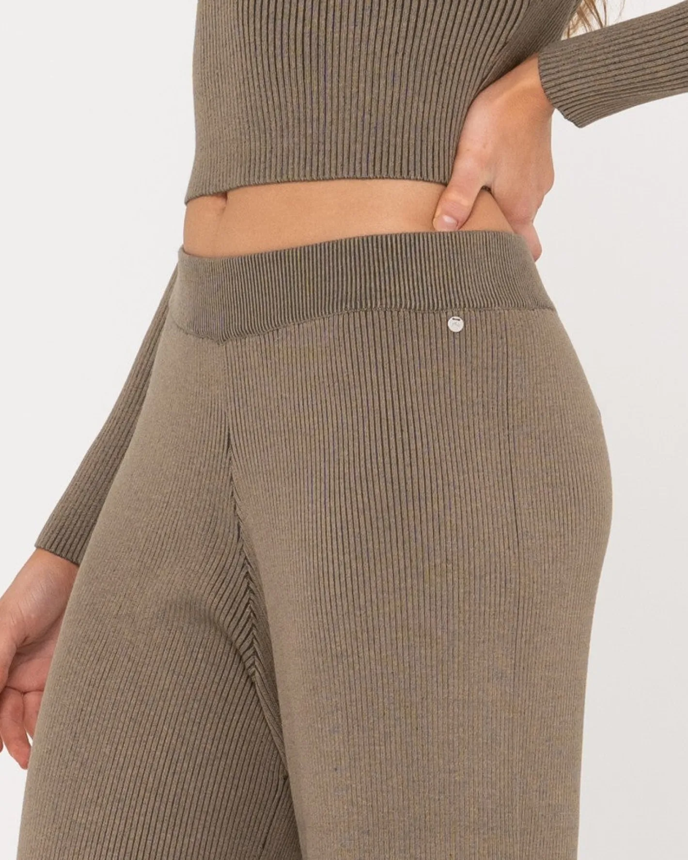 Outlet Solace Wide Leg Knit Lounge Pant Womens Pants