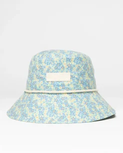Outlet Soleil Floral Patterned Bucket Hat Womens Caps & Hats