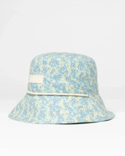 Outlet Soleil Floral Patterned Bucket Hat Womens Caps & Hats