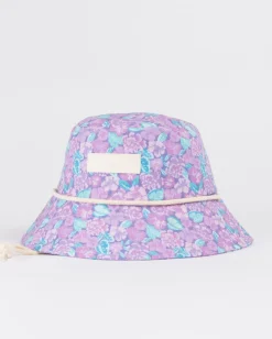 Sale Soleil Patterned Bucket Hat Girls Kids Accessories