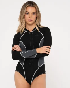 Hot Somersault 2Mm Long Sleeve Springsuit Wetsuit Womens Wetsuits