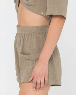 Best Somewhere Elastic Waist Short Womens Shorts