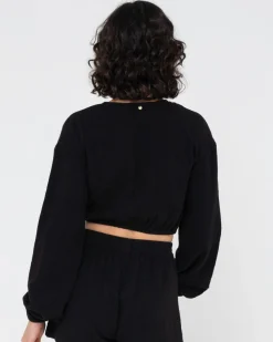 Hot Somewhere Long Sleeve Top Womens Fashion Tops