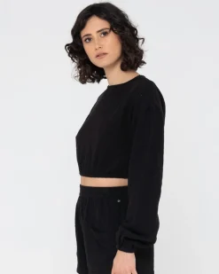 Hot Somewhere Long Sleeve Top Womens Fashion Tops