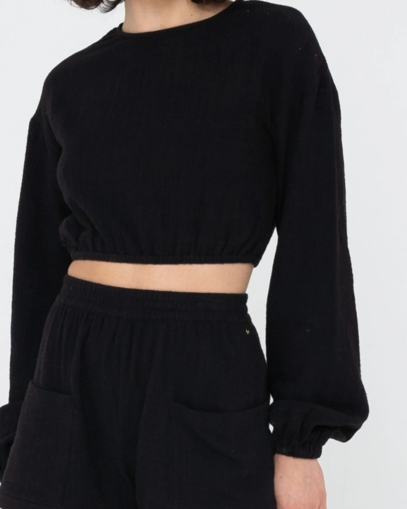 Hot Somewhere Long Sleeve Top Womens Fashion Tops