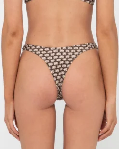 Sale Sorrento Shell Printed Brazilian Bikini Bottom Womens Bikinis