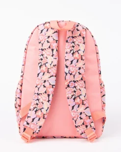 Clearance Soulful Floral Printed Backpack Girls Kids Backpacks