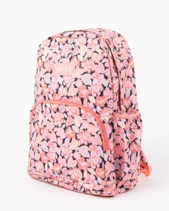 Clearance Soulful Floral Printed Backpack Girls Kids Backpacks