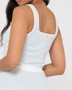 Cheap Spencer Knitted Crop Top Womens Fashion Tops