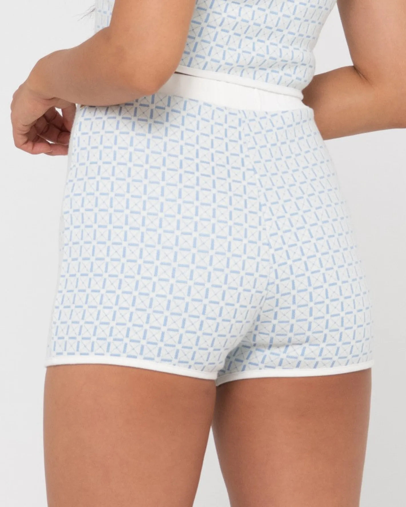 Outlet Spencer Knitted High Waisted Short Womens Shorts