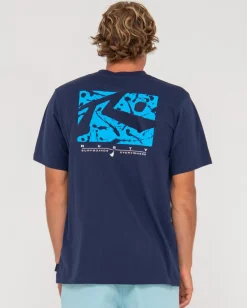Hot Splat Down Short Sleeve Graphic Tee Mens Tees