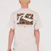 Discount Splat Down Short Sleeve Graphic Tee Mens Tees