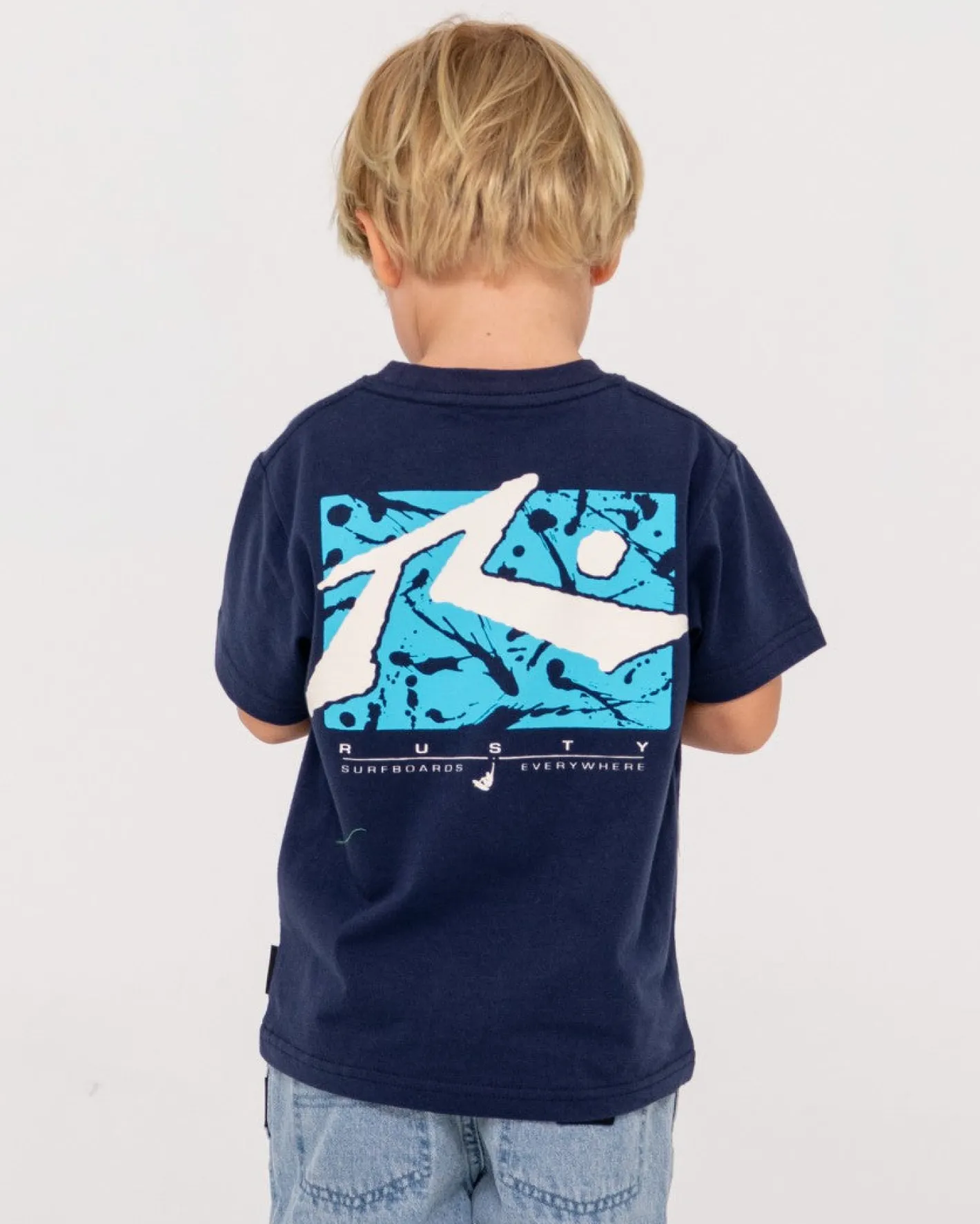 Clearance Splat Down Short Sleeve Graphic Tee Runts Kids Tops