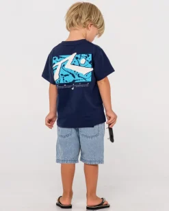 Clearance Splat Down Short Sleeve Graphic Tee Runts Kids Tops