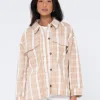 Clearance Stemming Oversized Plaid Shirt Womens Fashion Tops