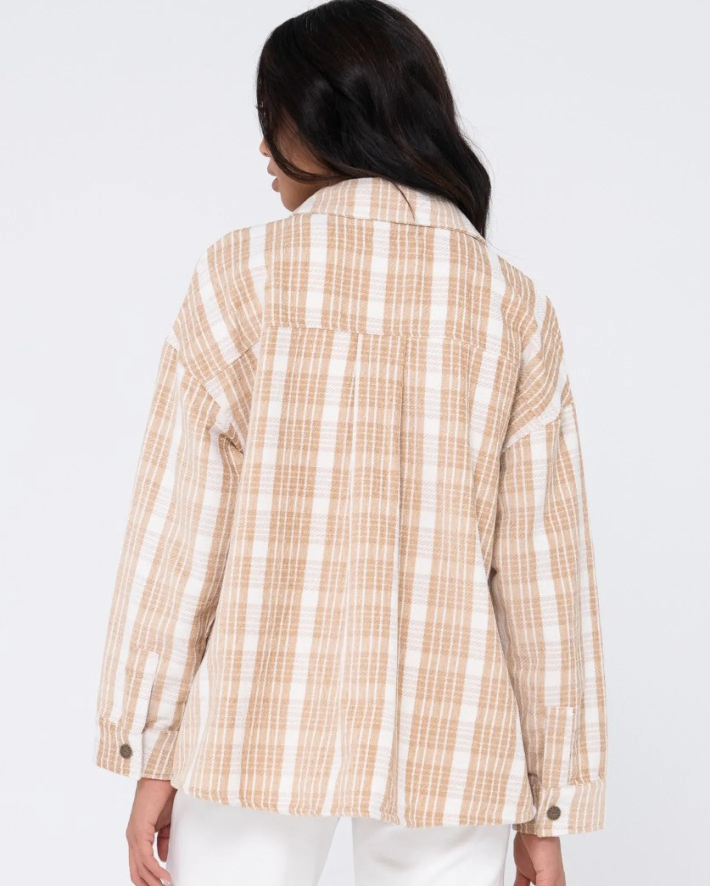 Best Stemming Oversized Plaid Shirt Womens Shirts