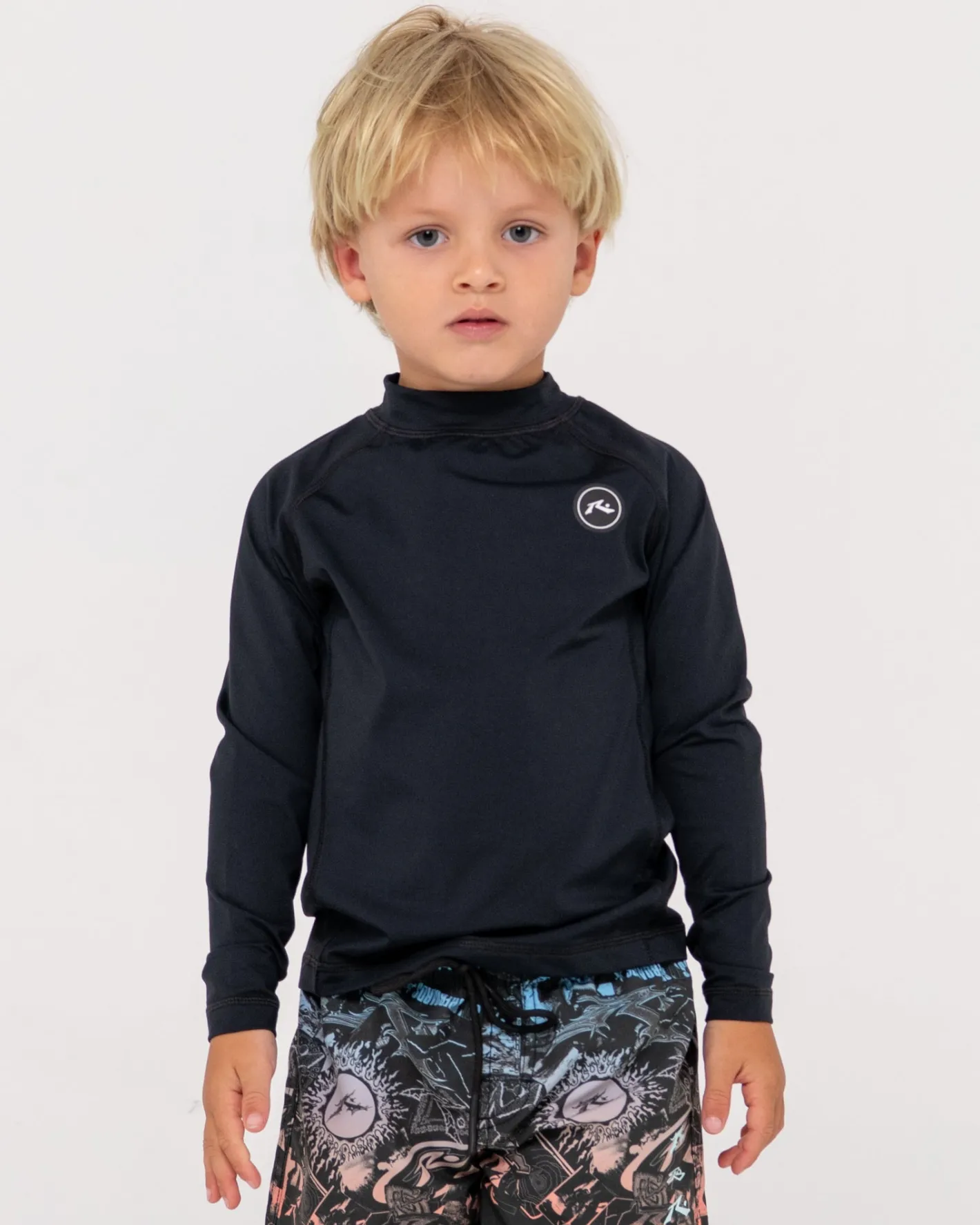 Sale Still Surf Long Sleeve Surf Top Runts Kids Swimwear