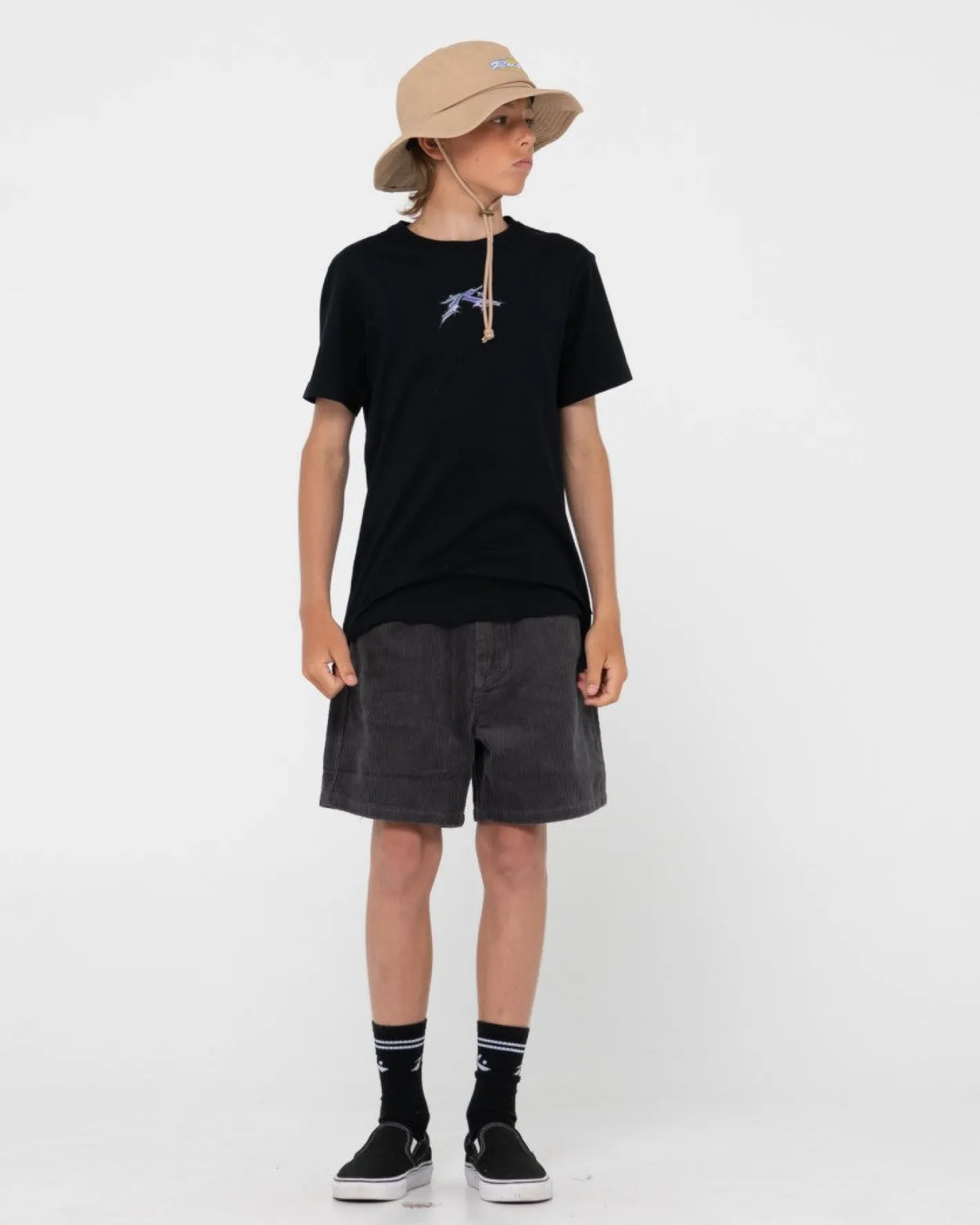 Outlet Stumps Cricket Hat Boys Kids Headwear