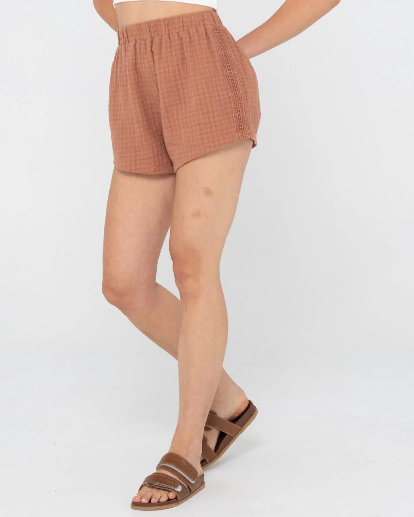 Hot Sundowner Elastic Short Womens Overswim