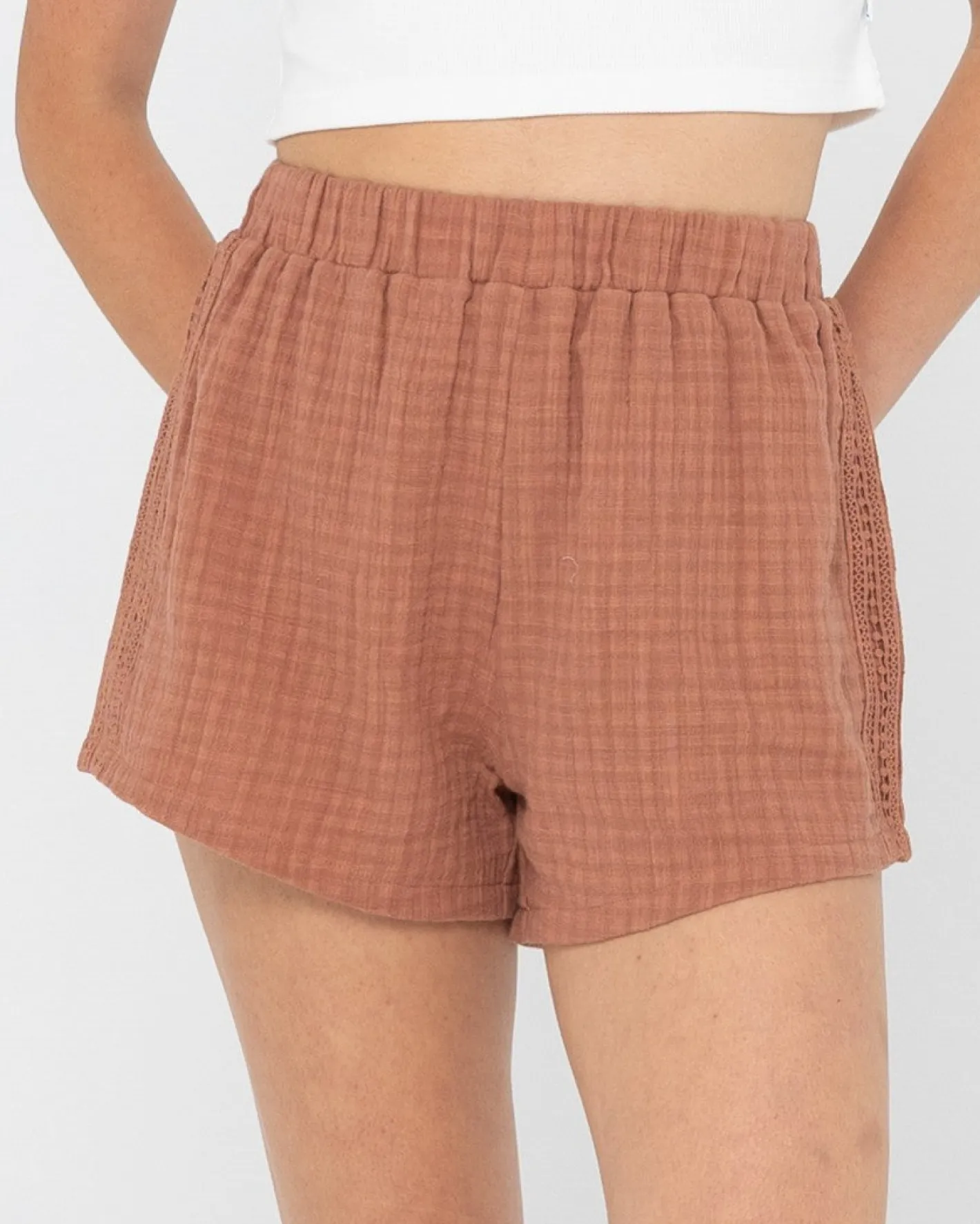 Hot Sundowner Elastic Short Womens Overswim