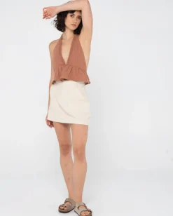 Online Sundowner Halter Top Womens Overswim