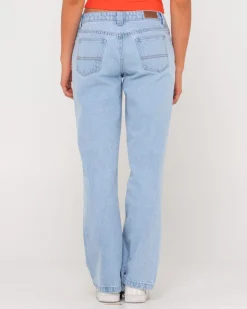 Best Sale Super Low Rise Straight Leg Jean Womens Denim