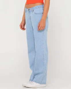 Best Sale Super Low Rise Straight Leg Jean Womens Denim