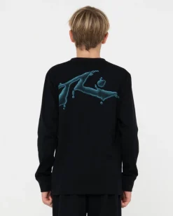 Fashion Super Soaker Long Sleeve Tee Boys Kids Tops