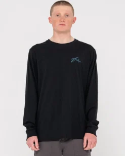 Outlet Super Soaker Long Sleeve Graphic Tee Mens Tees